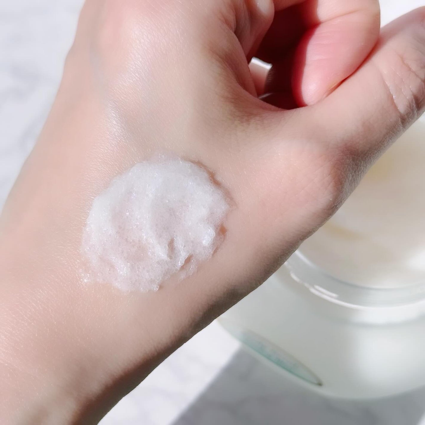 ヘッドスクラブ リフレッシング(ミント)/SABON/ヘッドスクラブを使ったクチコミ(4枚目)