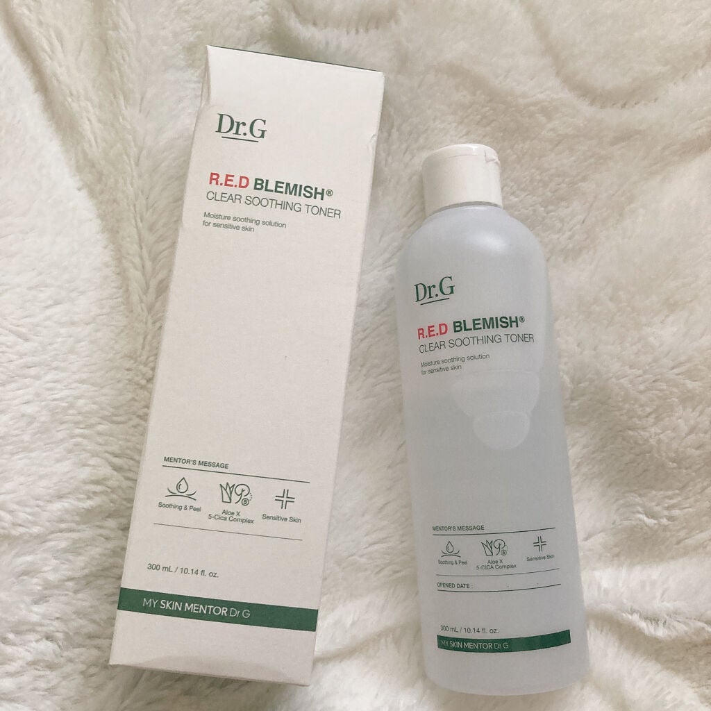 レッドブレミッシュ クリアスージングトナー/Dr.G/化粧水を使ったクチコミ(1枚目)