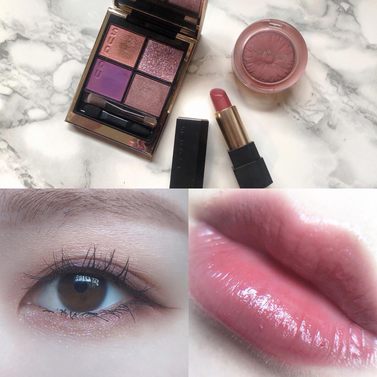 あゆみ on LIPS 「・\#todaysmake/・アイシャドウ☑@suqqu_of..」(1枚目)