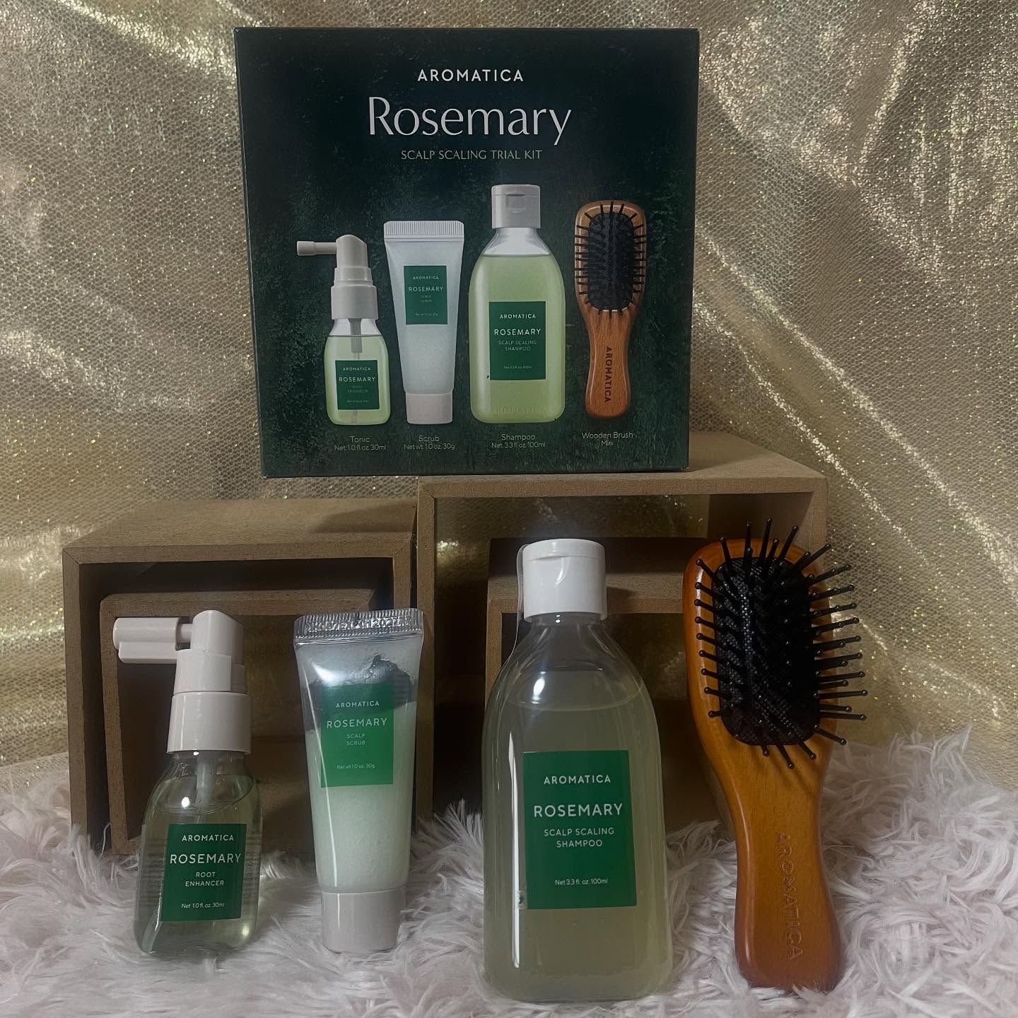 ローズマリー ヘア トライアルセット/AROMATICA/トライアルキットを使ったクチコミ（1枚目）
