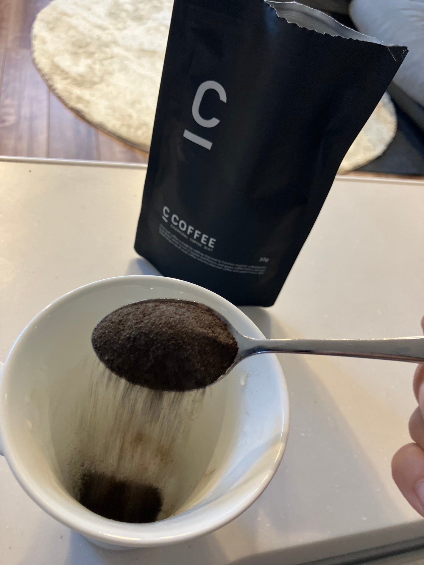 C COFFEE(チャコールコーヒーダイエット)/C COFFEE/ドリンクを使ったクチコミ(4枚目)