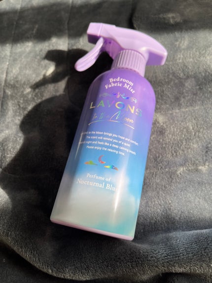 トゥザムーン ベッドルーム&ファブリックミスト ノクターナルブルーの香り/ラボン/ファブリックミストを使ったクチコミ(1枚目)