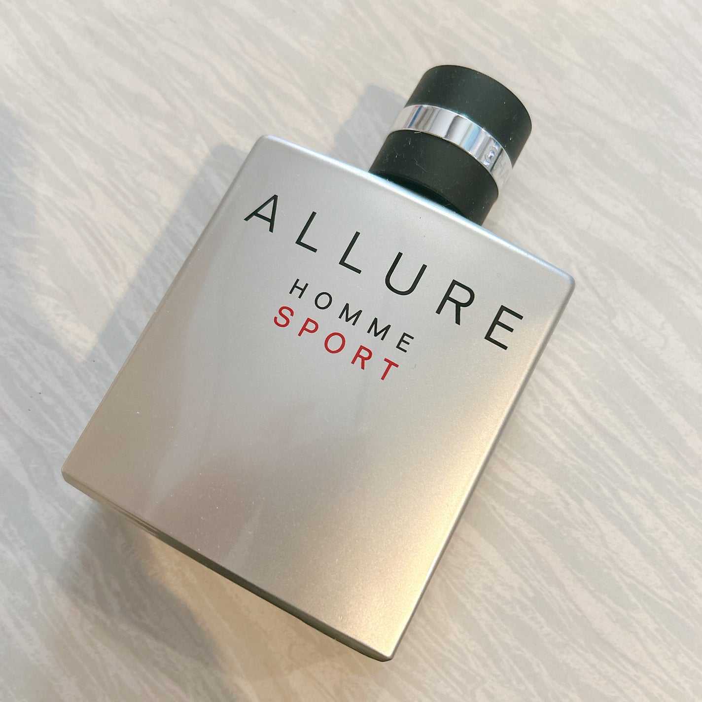アリュール オム スポーツ オードゥ トワレット(ヴァポリザター)/CHANEL/香水(メンズ)を使ったクチコミ(1枚目)