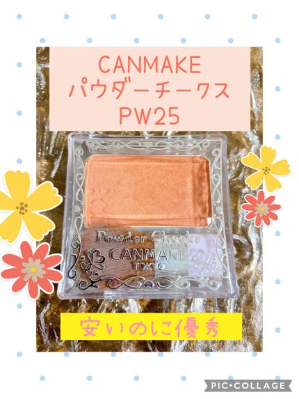 【旧品】パウダーチークス/キャンメイク/パウダーチークを使ったクチコミ(1枚目)