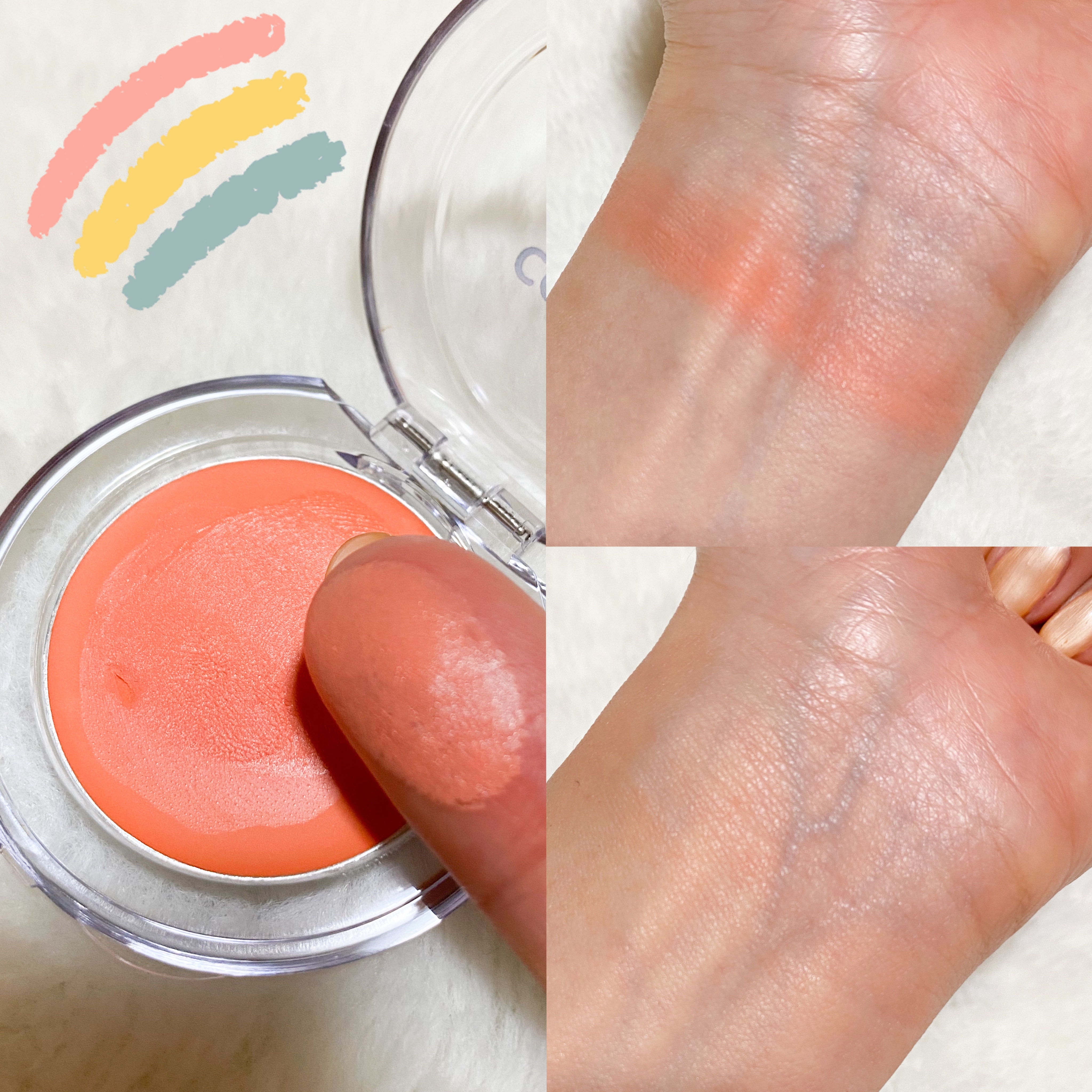 COSCOS パーフェクトマットコンシーラー スカーレットオレンジのクチコミ「おはようございます🔆🤍

いつもご覧頂き
いいね♡フォロー等
ありがとうございます✨✨

感謝.....」（2枚目）