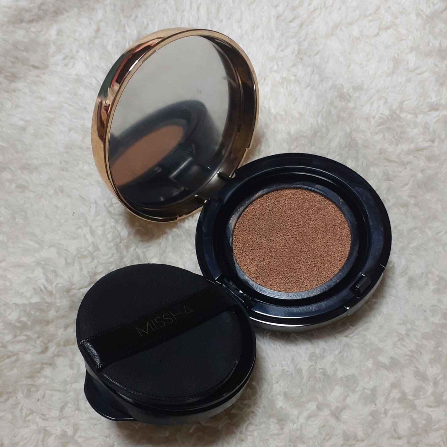 M クッション ファンデーション(プロカバー)/MISSHA/クッションファンデーションを使ったクチコミ(2枚目)