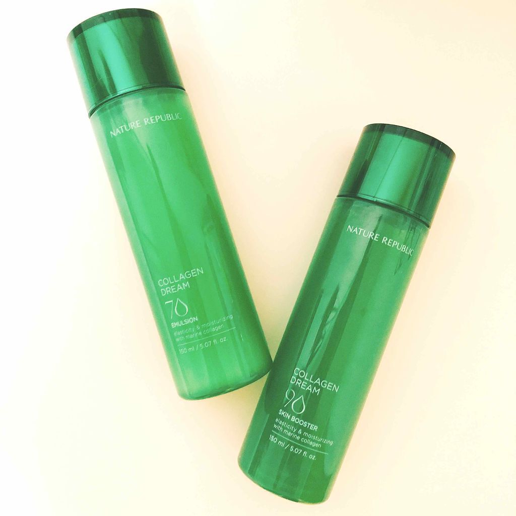コラーゲンドリーム 2種セット/ネイチャーリパブリック/スキンケアキットを使ったクチコミ（1枚目）