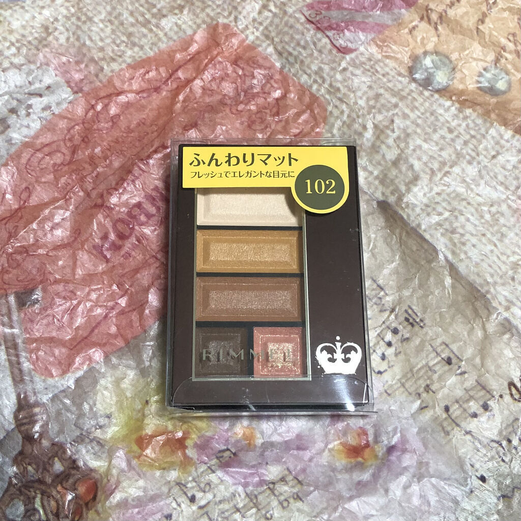 ショコラスウィート アイズ ソフトマット/リンメル ロンドン/アイシャドウパレットを使ったクチコミ（1枚目）