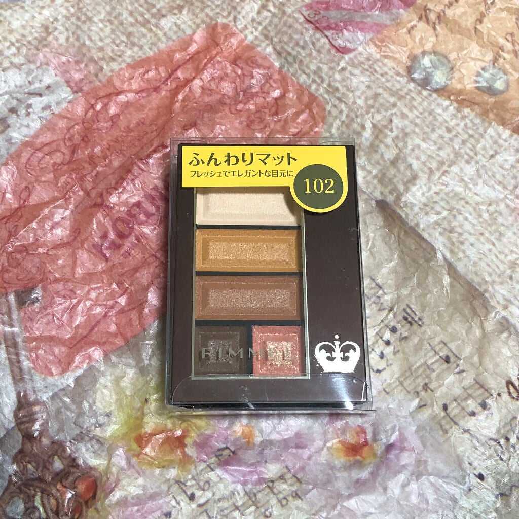 ショコラスウィート アイズ ソフトマット/リンメル ロンドン/アイシャドウパレットを使ったクチコミ(1枚目)