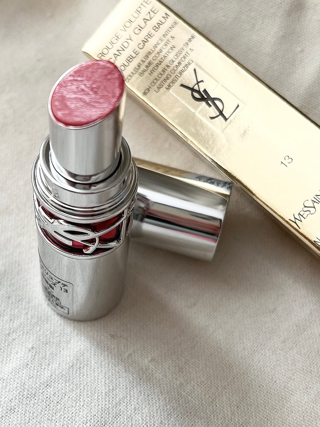 YSL ラブシャイン キャンディグレーズ/YVES SAINT LAURENT BEAUTE/口紅を使ったクチコミ(2枚目)