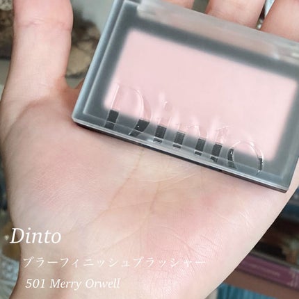 ブラーフィニシュブラッシャー/Dinto/パウダーチークを使ったクチコミ(2枚目)