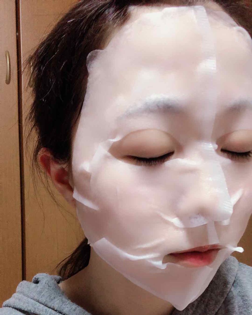 超浸透3Dマスクエイジングケア (保湿)/肌美精/シートマスク・パックを使ったクチコミ(3枚目)