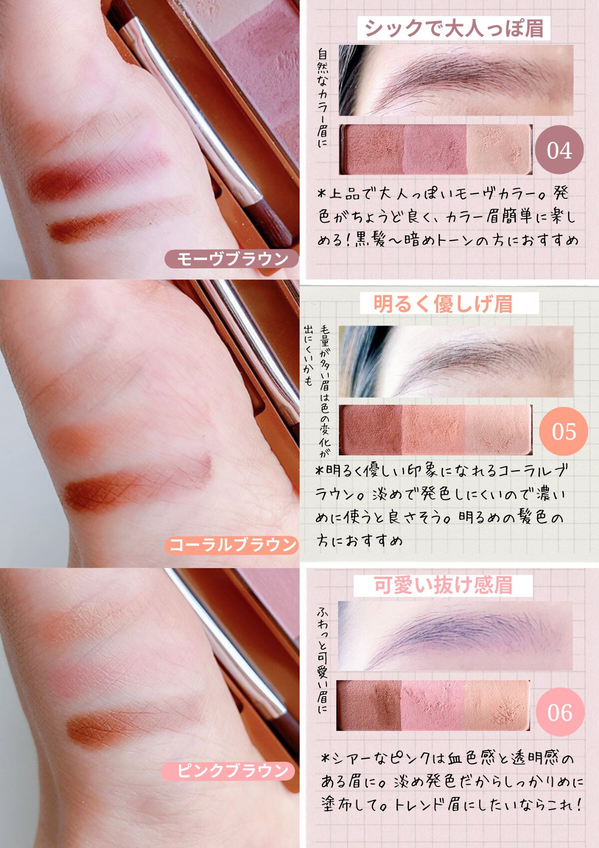 ノーズ＆アイブロウパウダー/CEZANNE/パウダーアイブロウを使ったクチコミ（3枚目）