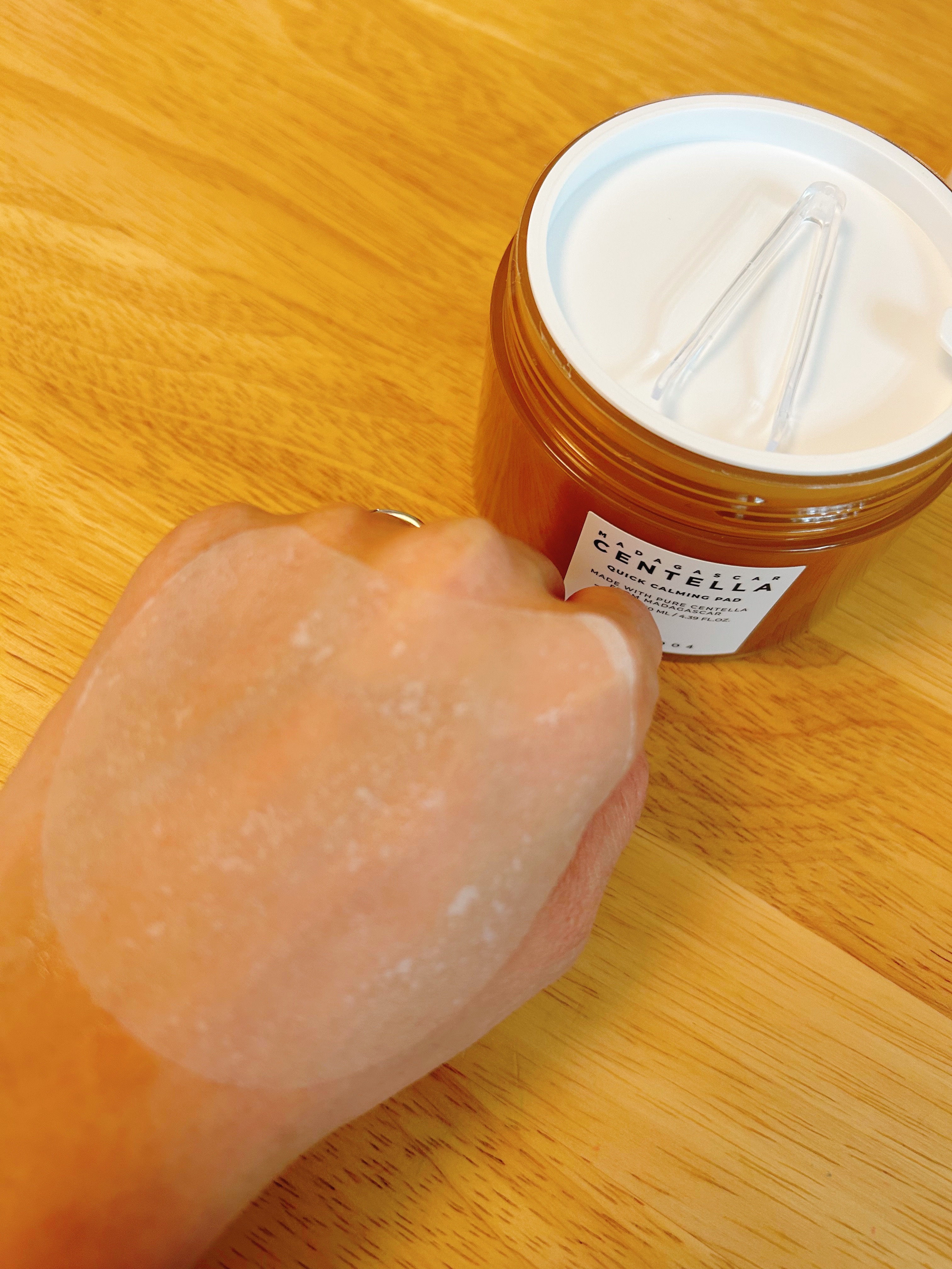 センテラ クイックカーミングパッド/SKIN1004/トナーパッドを使ったクチコミ（3枚目）