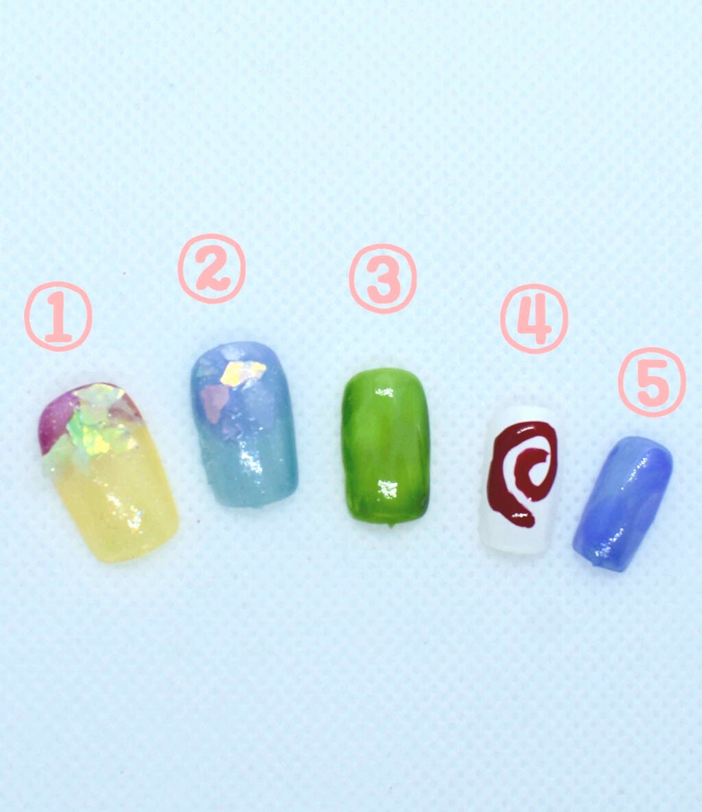 ネイル エナメル/ちふれ/マニキュアを使ったクチコミ(2枚目)