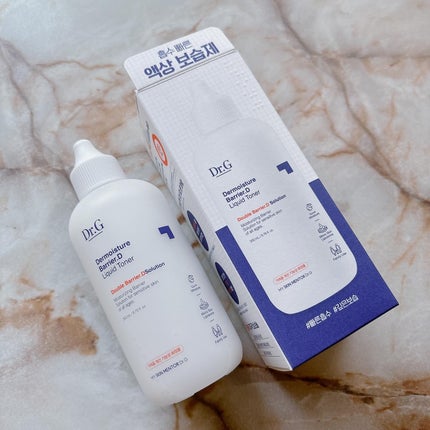 ザモイスチャーバリアDリキッドトナー/Dr.G/化粧水を使ったクチコミ(4枚目)