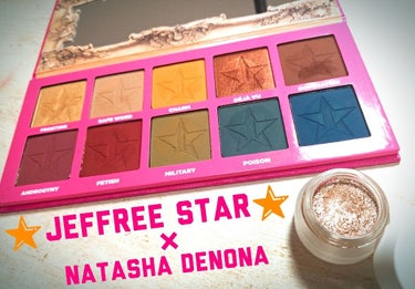 Androgyny Eyeshadow Palette/Jeffree Star Cosmetics/アイシャドウパレットを使ったクチコミ（1枚目）