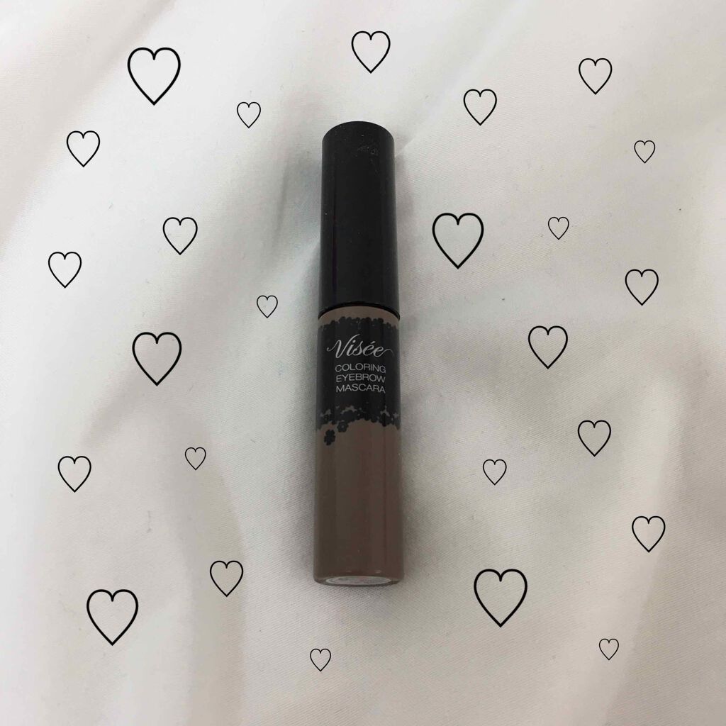 リシェ カラーリング アイブロウマスカラ/Visée/眉マスカラを使ったクチコミ(1枚目)
