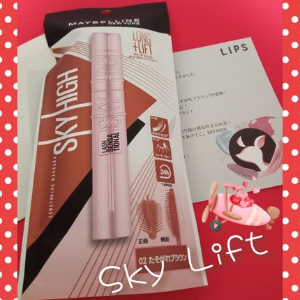 スカイハイ/MAYBELLINE NEW YORK/マスカラを使ったクチコミ(1枚目)