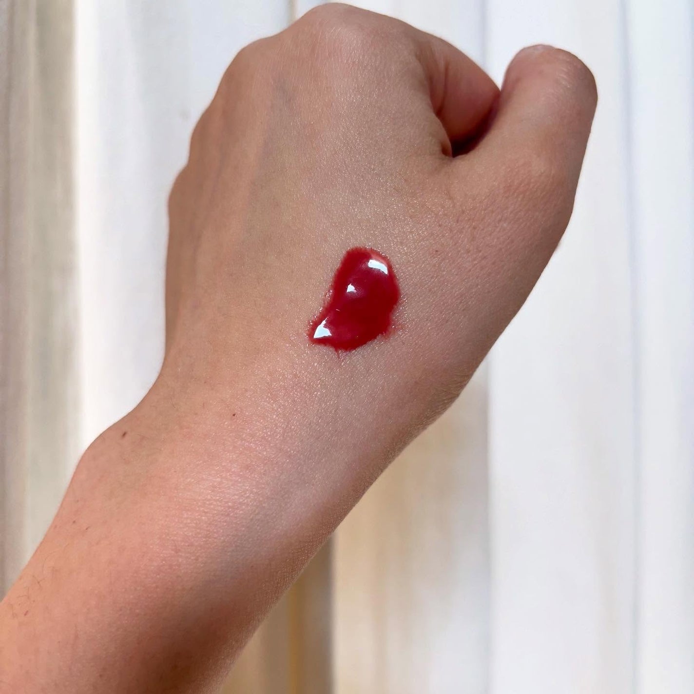 ジューシーベリープランピングリップオイル/TOCOBO/リップグロスを使ったクチコミ(2枚目)