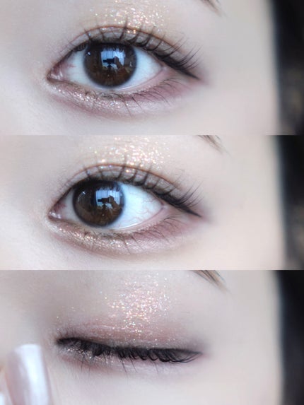 グリッターアイシャドウ/Dear.A/グリッターを使ったクチコミ(4枚目)