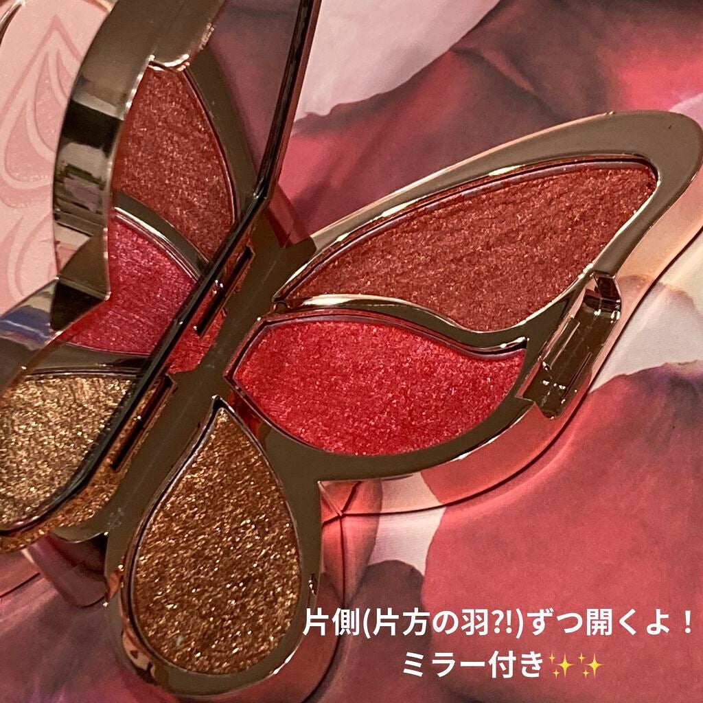 バタフライアイシャドウパレット/AGAG/アイシャドウパレットを使ったクチコミ(3枚目)