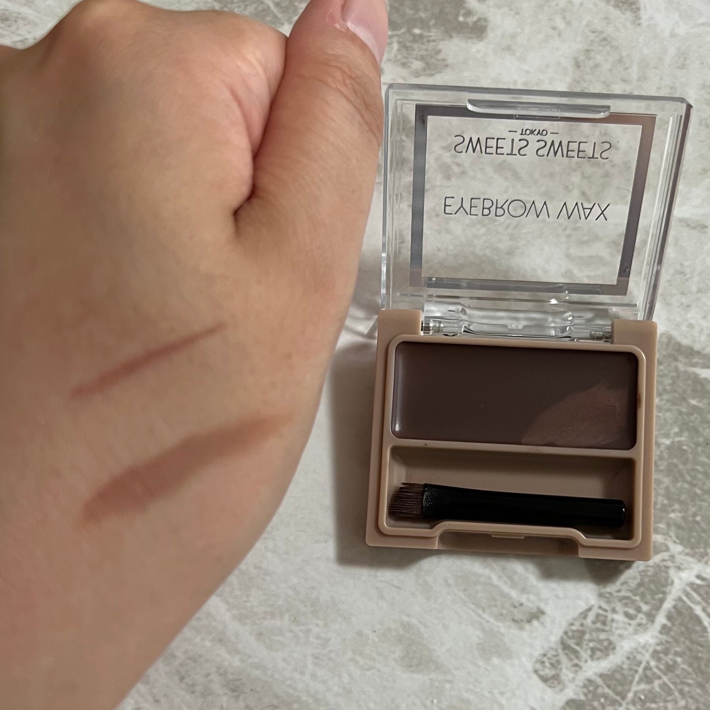 アイブロウワックス/スウィーツ スウィーツ/その他アイブロウを使ったクチコミ(3枚目)