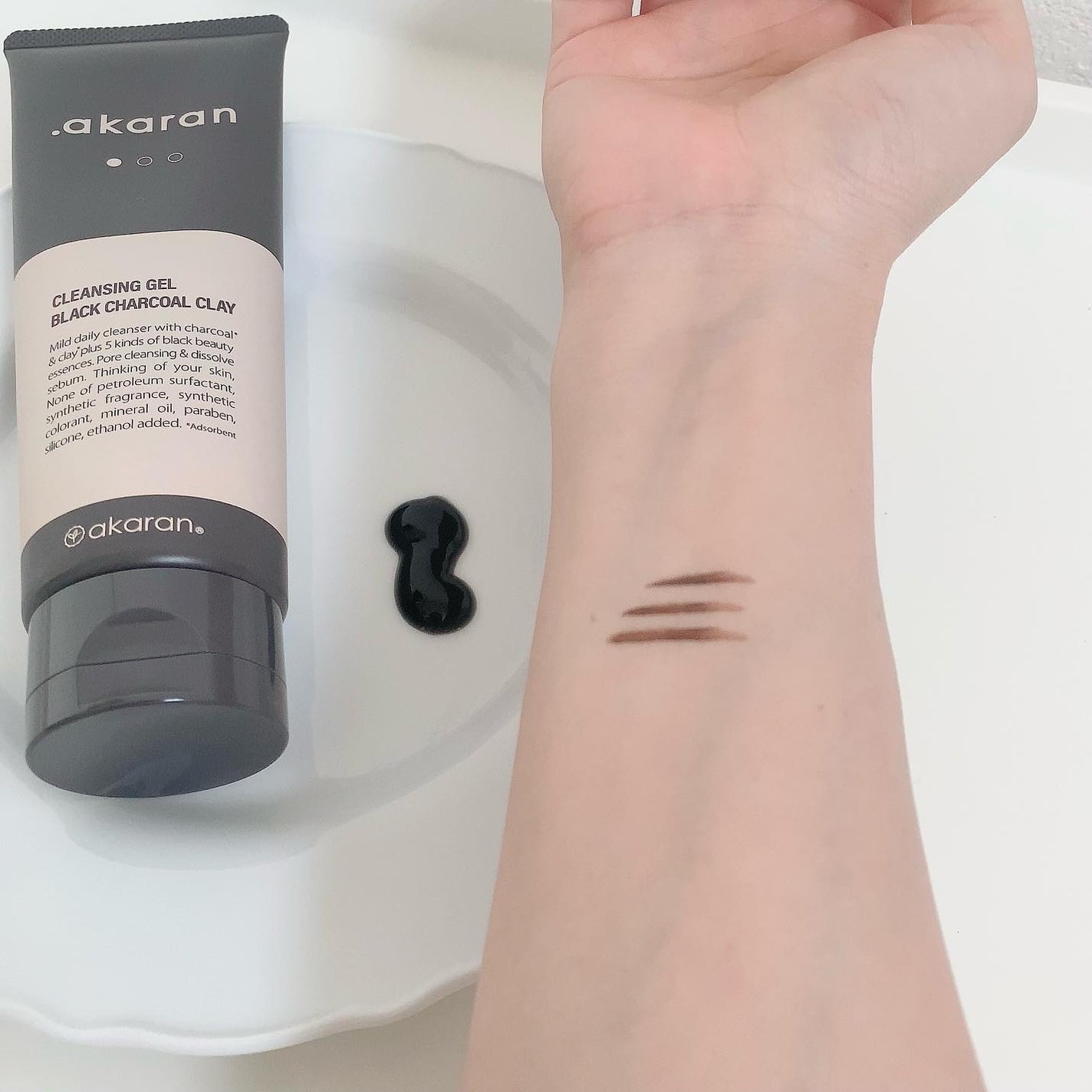 ブラックジェルクレンジング/.akaran/クレンジングジェルを使ったクチコミ(6枚目)