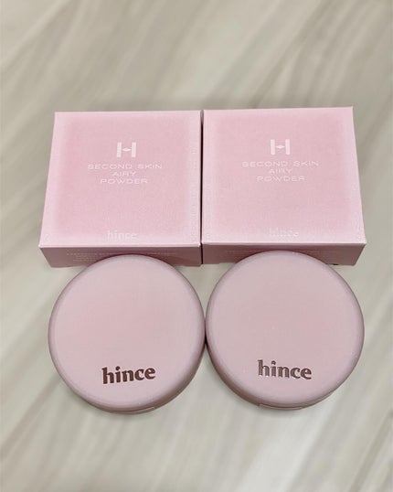 セカンドスキンエアリーパウダー/hince/プレストパウダーを使ったクチコミ(6枚目)