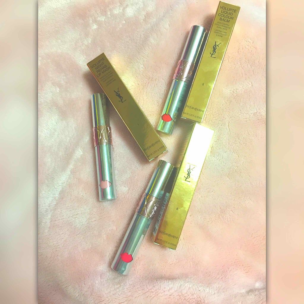 ヴォリュプテ ウォーター カラーバーム/YVES SAINT LAURENT BEAUTE/口紅を使ったクチコミ(2枚目)