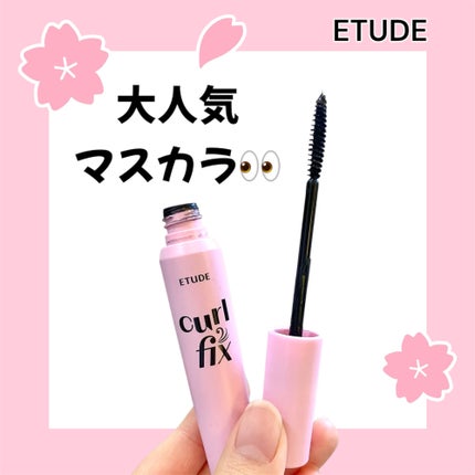 カールフィックスマスカラ/ETUDE/マスカラを使ったクチコミ(1枚目)
