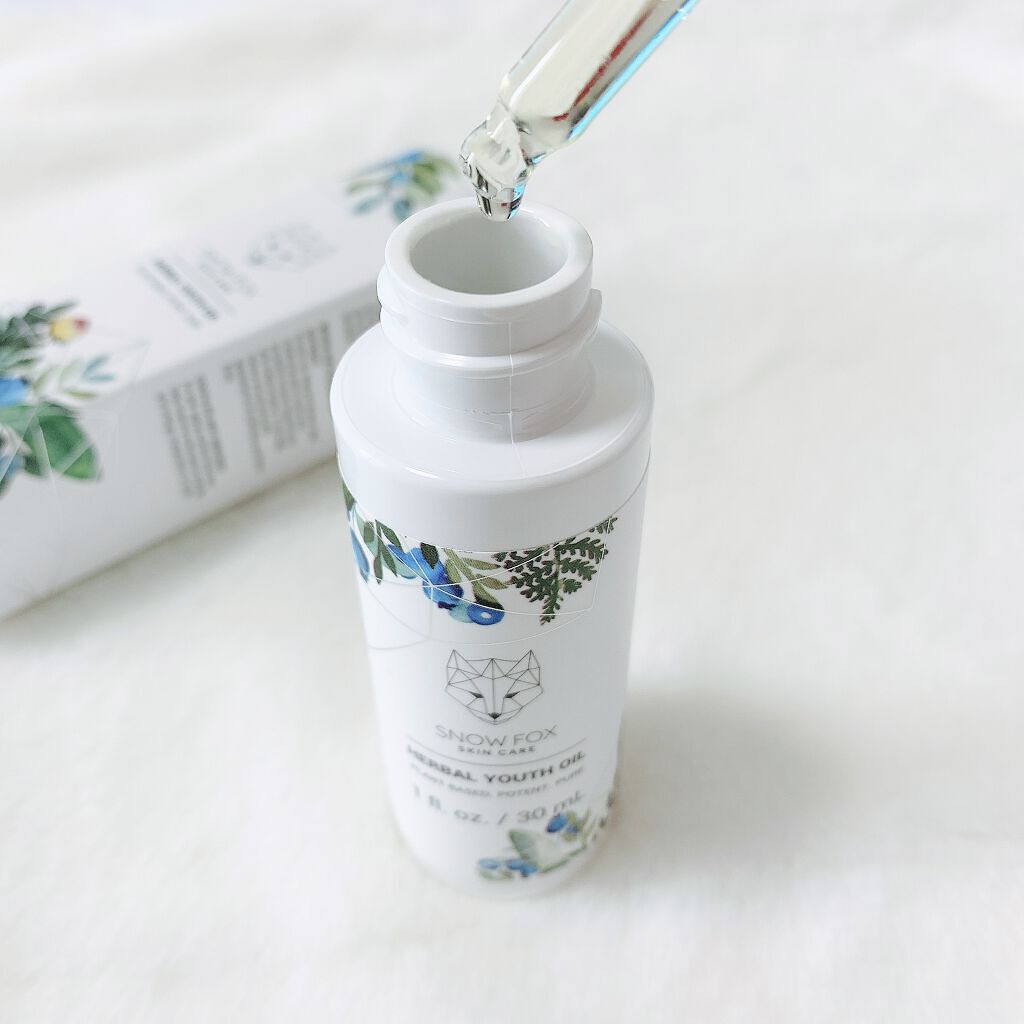 ハーバル ユース オイル/SNOW FOX SKINCARE/フェイスオイルを使ったクチコミ（2枚目）