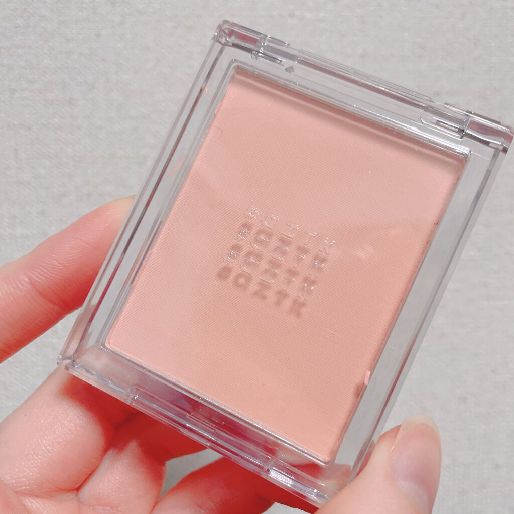 シングルカラーチーク/aZTK/パウダーチークを使ったクチコミ(1枚目)