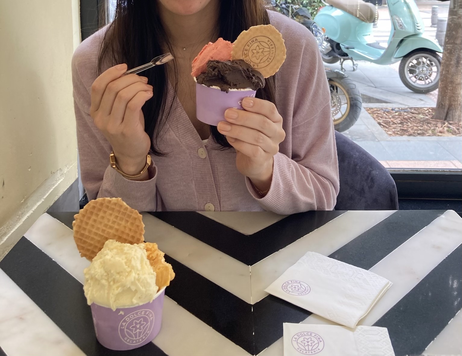 ネイルファンデーション PO02 ピンクオークル/パラドゥ/マニキュアを使ったクチコミ（1枚目）