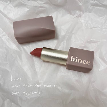 ムードインハンサーマット /hince/口紅を使ったクチコミ（3枚目）