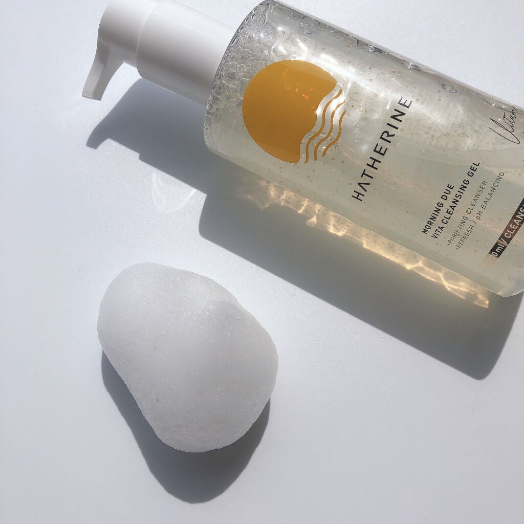 モーニングデュー ビタクレンジングジェル/HATHERINE/クレンジングジェルを使ったクチコミ(3枚目)
