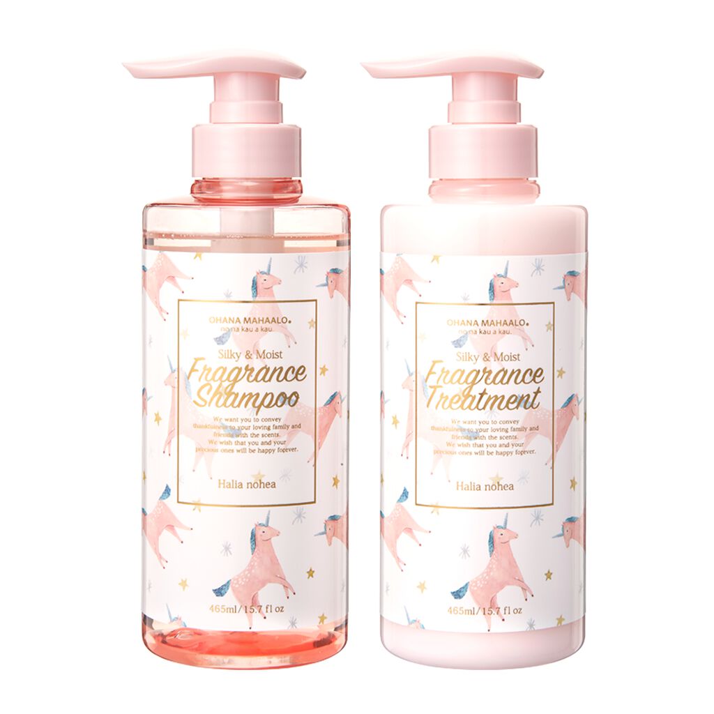 オハナ・マハロ フレグランスシャンプー&ヘアトリートメント、ヘアミルクセット ハリーア ノヘア OHANA MAHAALO