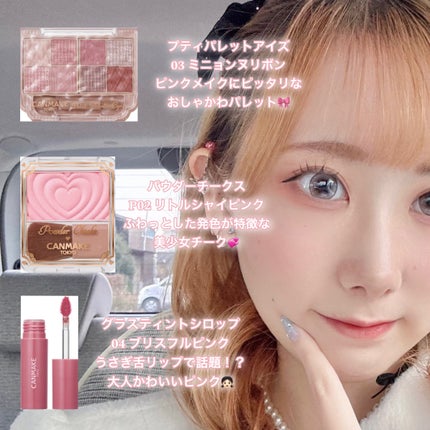 プティパレットアイズ/キャンメイク/パウダーアイシャドウを使ったクチコミ(2枚目)