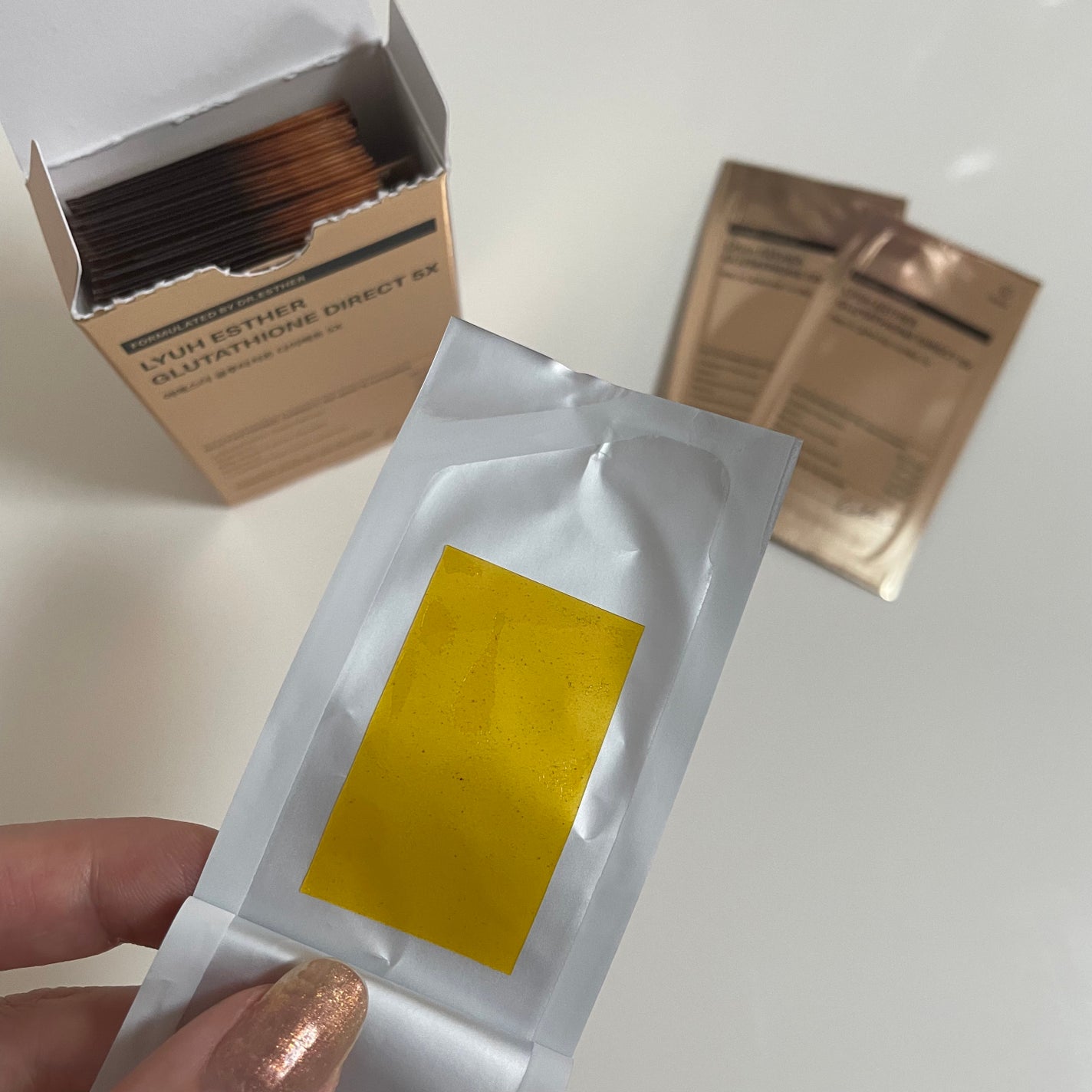 ヨエスターグルタチオンダイレクト5X/ESTHER FORMULA/美容サプリメントを使ったクチコミ(3枚目)