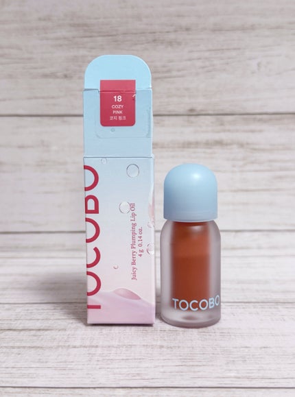 ジューシーベリープランピングリップオイル/TOCOBO/リップグロスを使ったクチコミ(2枚目)