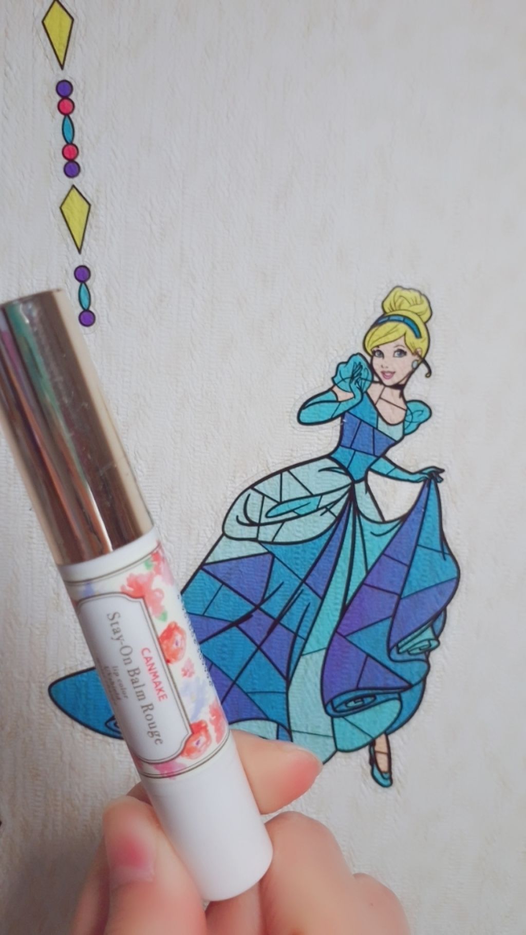 ステイオンバームルージュ/キャンメイク/口紅を使ったクチコミ(1枚目)