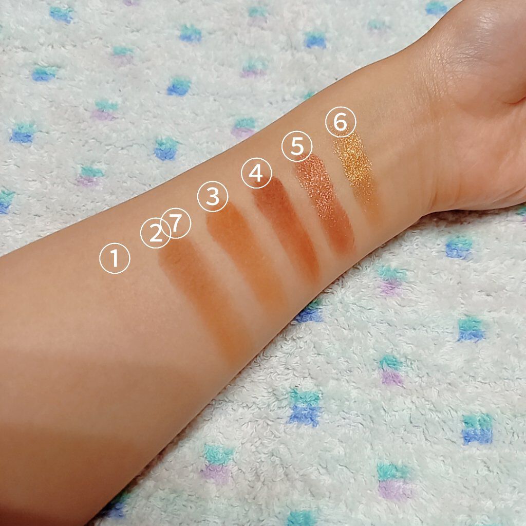 大英博物館 エジプトシリーズ アイシャドウパレット/ZEESEA/アイシャドウパレットを使ったクチコミ（3枚目）