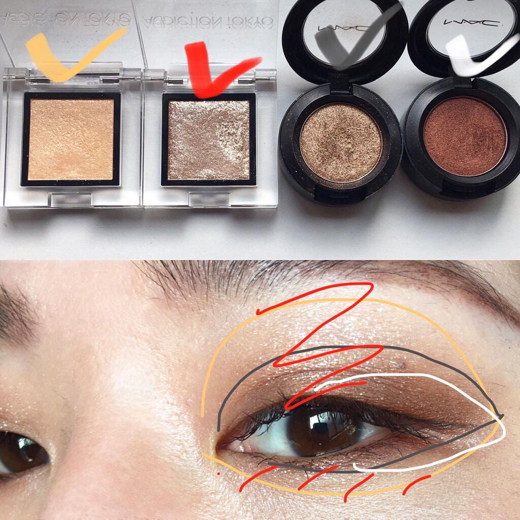 スモール アイシャドウ/M・A・C/単色アイシャドウを使ったクチコミ(5枚目)