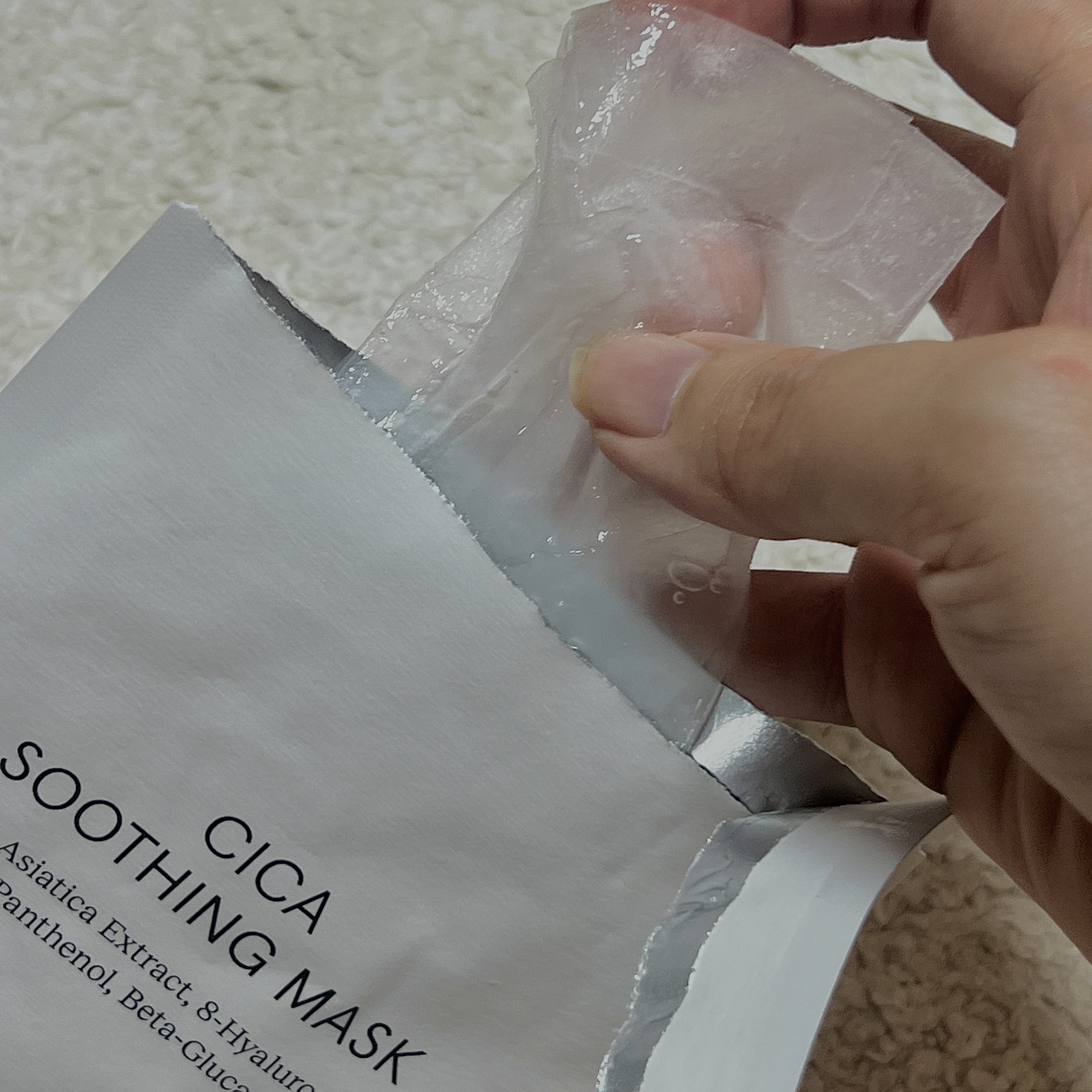 CICAスージングマスク/ONE THING/シートマスク・パックを使ったクチコミ（3枚目）