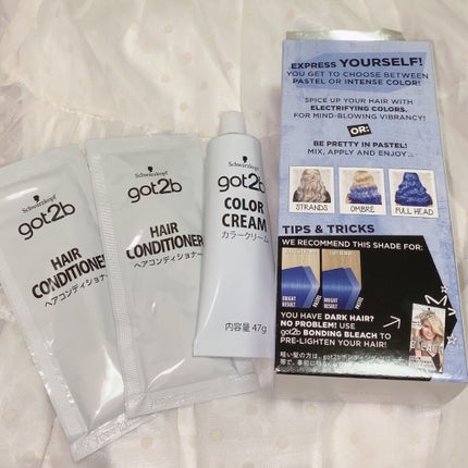 ボンディング・ブリーチ/got2b/ブリーチ剤を使ったクチコミ(3枚目)