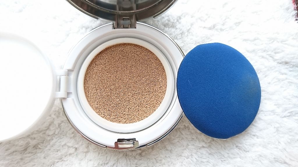 ブルーパールマリンコラーゲンアクアクッション/KLAVUU/クッションファンデーションを使ったクチコミ(2枚目)