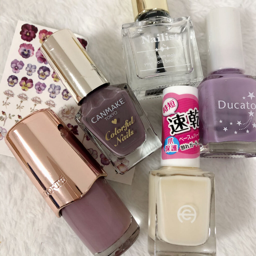 AC クイックドライベース＆ハードナー/AC MAKEUP/ネイルベースコートを使ったクチコミ（2枚目）