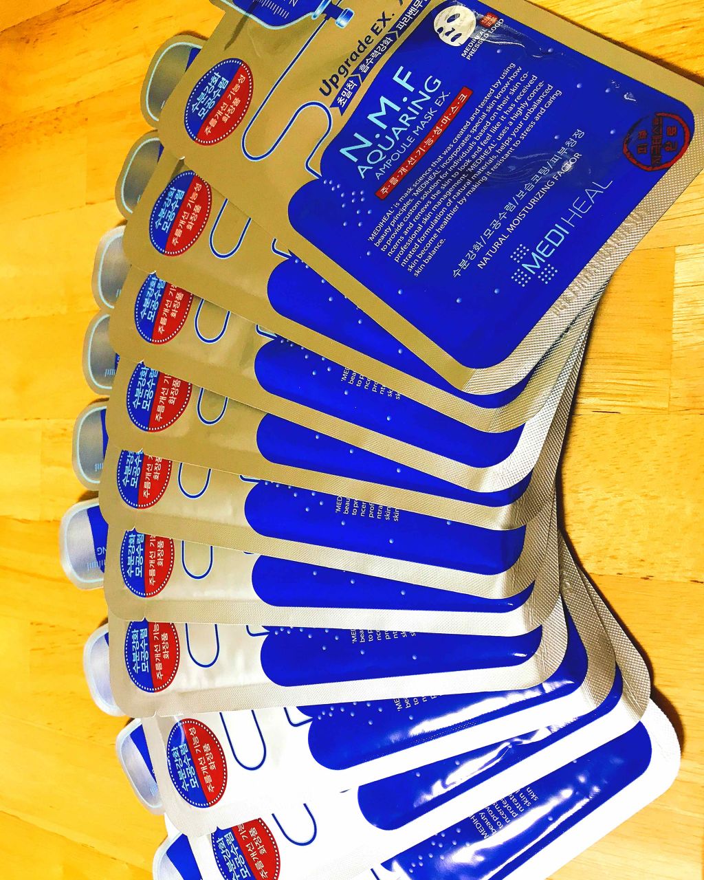 N.M.FアクアアンプルマスクJEX/MEDIHEAL/シートマスク・パックを使ったクチコミ（1枚目）
