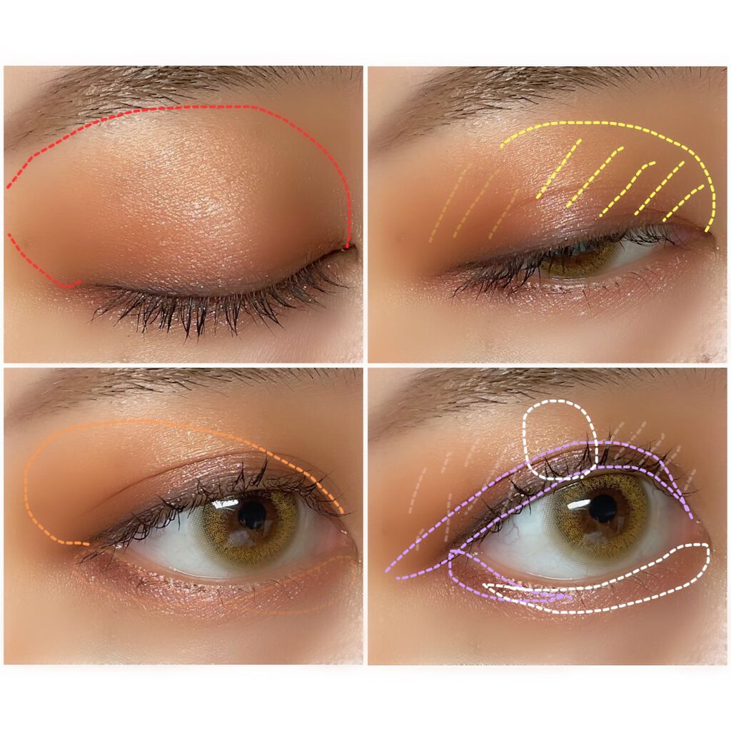 UR GLAM POWDER EYESHADOW/U R GLAM/単色アイシャドウを使ったクチコミ(3枚目)