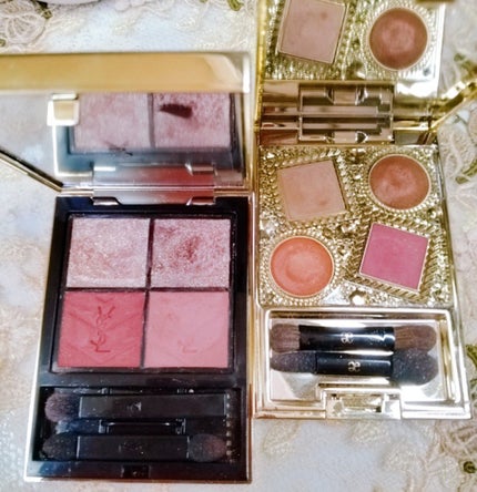 クチュール ミニ クラッチ/YVES SAINT LAURENT BEAUTE/アイシャドウパレットを使ったクチコミ(2枚目)